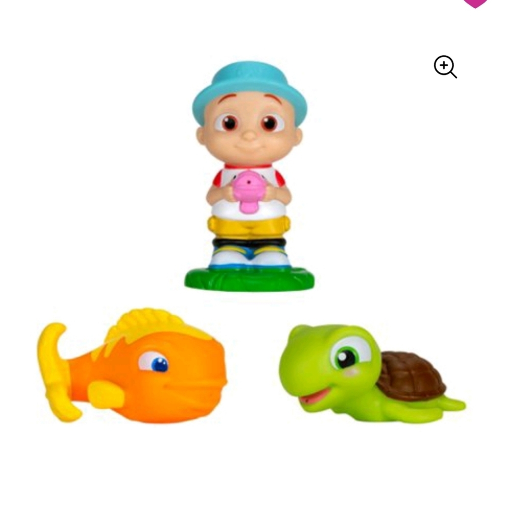 Jj cocomelon bath squirters